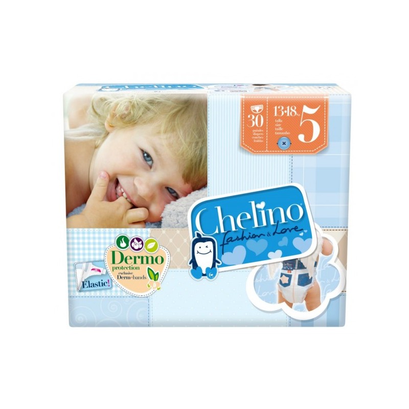 PAÑAL CHELINO LOVE T5 30 U