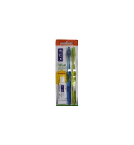 CEPILLO DENTAL ADULTO VITIS ACCESS SUAVE DUPLO