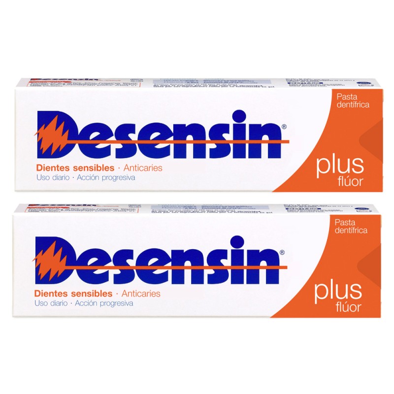 DESENSIN PLUS PACK PASTA DENTAL 150 ML 2 U