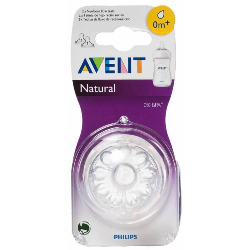 TETINA NATURAL AVENT PHILIPS RECIEN NACIDO  0 M