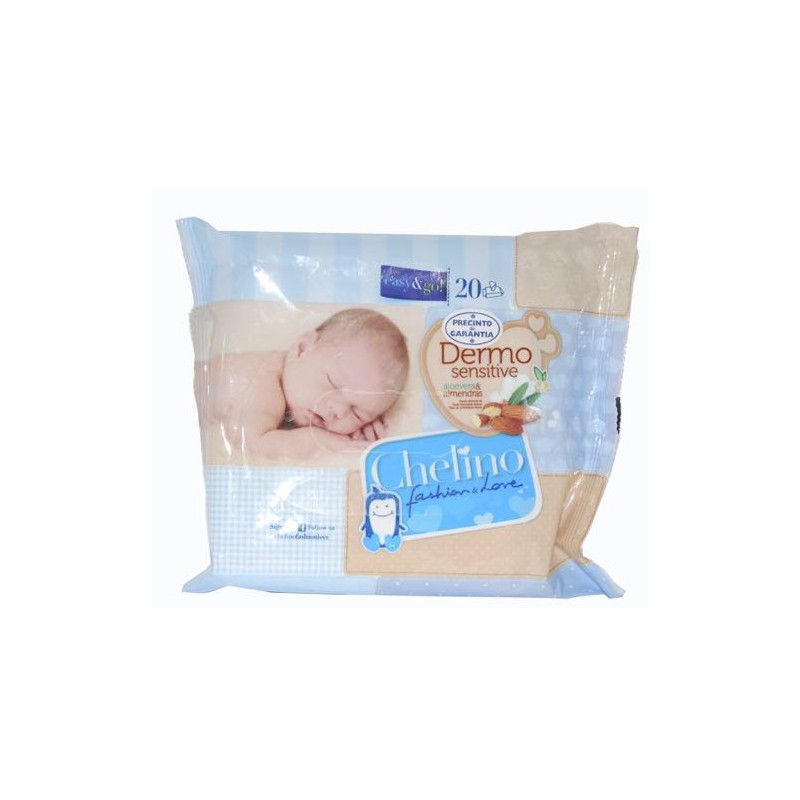CHELINO TOALLITAS INF 20 U