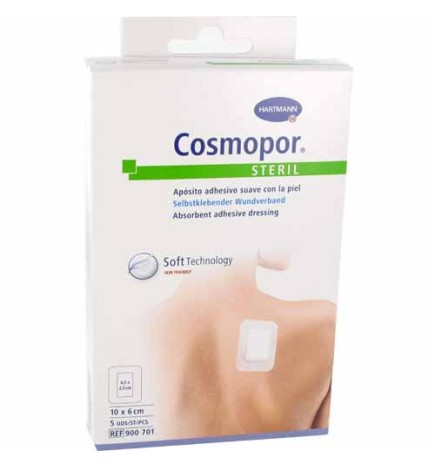 COSMOPOR STERIL APOSITO 10 CM X  6 CM  5