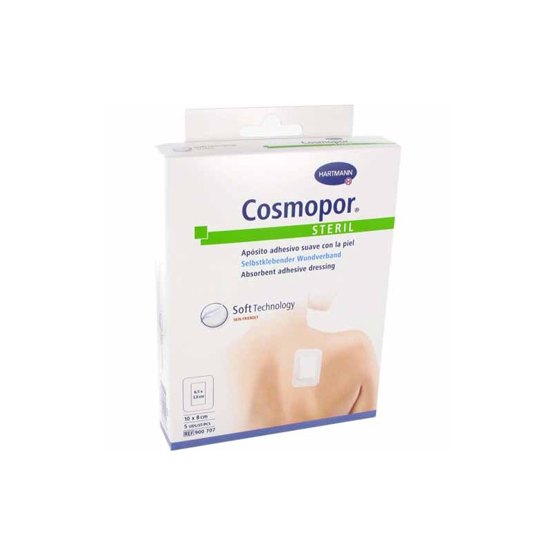 COSMOPOR  APOSITO ESTERIL 10 CM X  8 CM  5