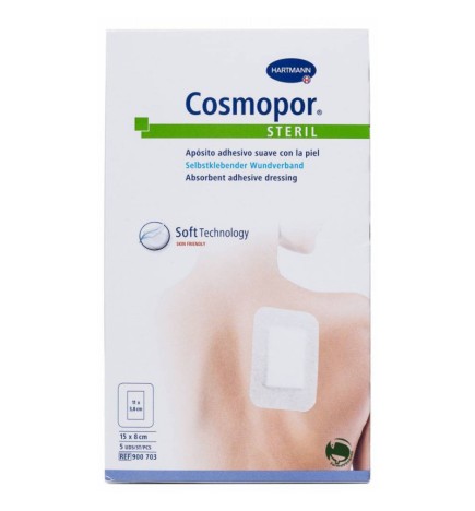 COSMOPOR STERIL APOSITO 15 CM X  8 CM  5