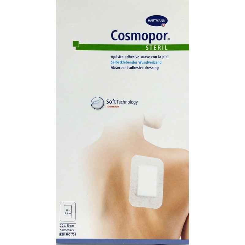 COSMOPOR STERIL APOSITO 20 CM X 10 CM  5