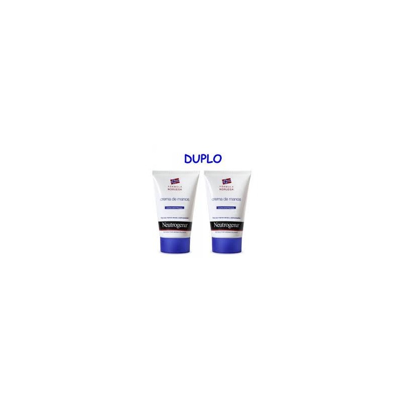 NEUTROGENA  MANOS CONCENT 50 ML DUPLO