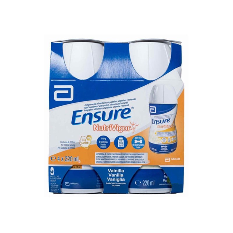 ENSURE NUTRIVIGOR VAIN 4X220ML