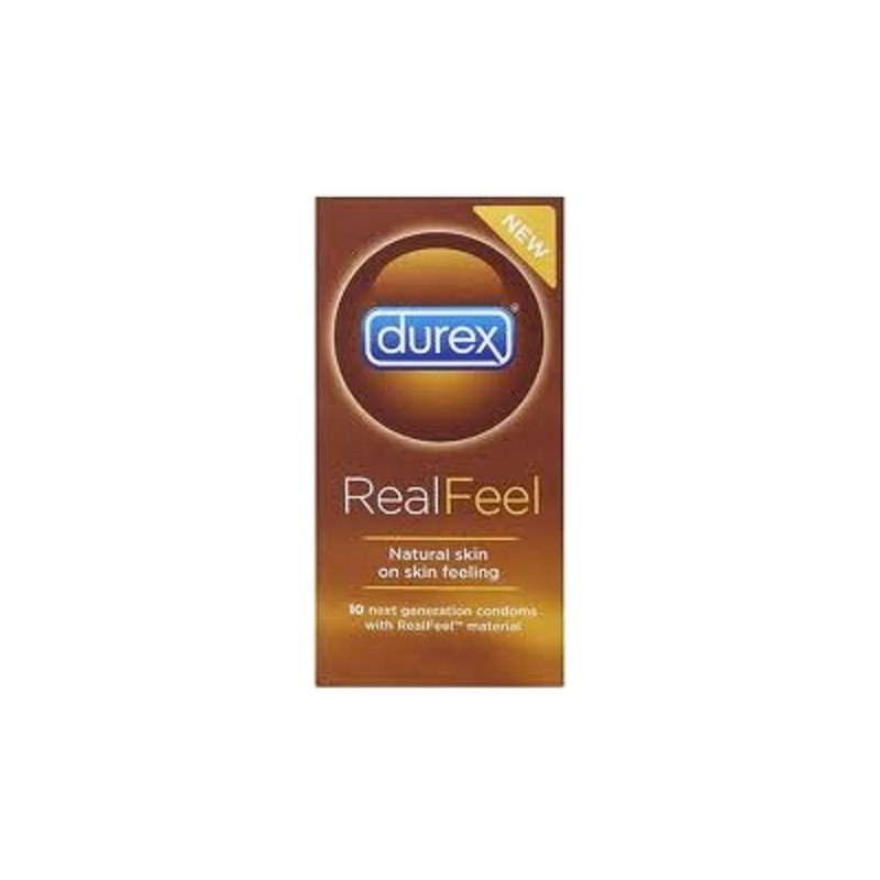 DUREX REAL FEEL PRESERVATIVO SIN LATEX 12 U