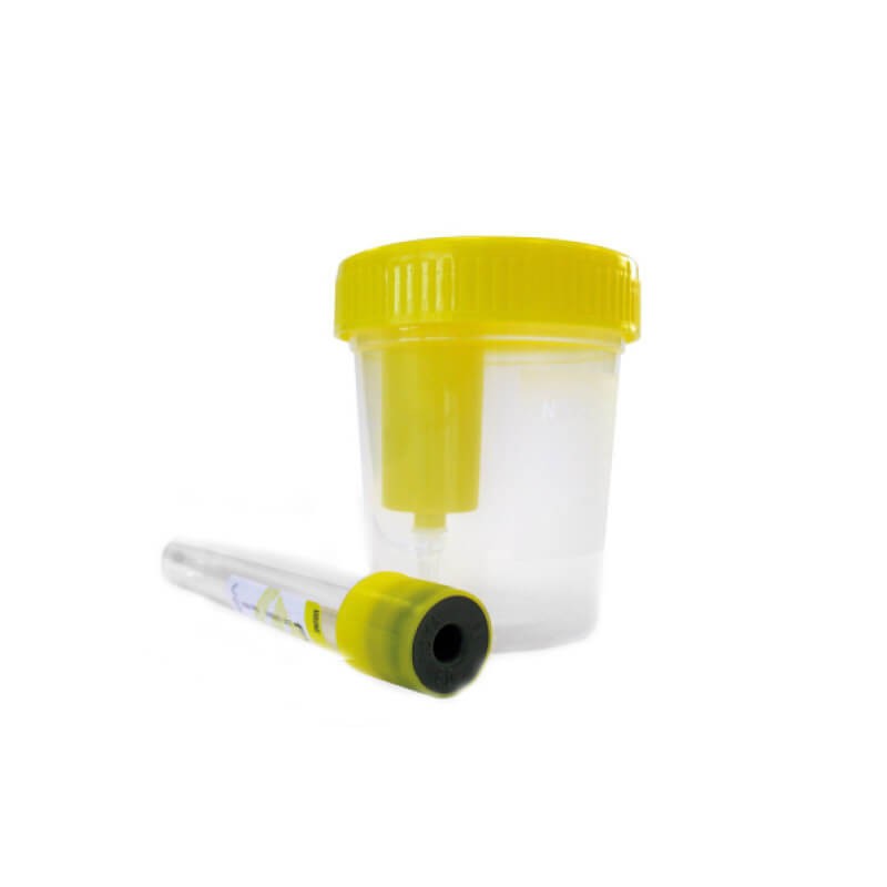 ACOFAR  ENVASE ORINA AMARILLO CECOFAR  TUBO