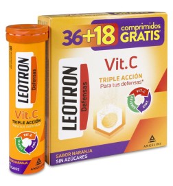 LEOTRON VIT C 36 COMP  18 GRATIS