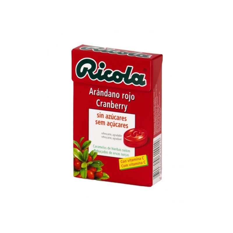 RICOLA CARAMELOS SIN AZUCAR ARANDANO 50 G