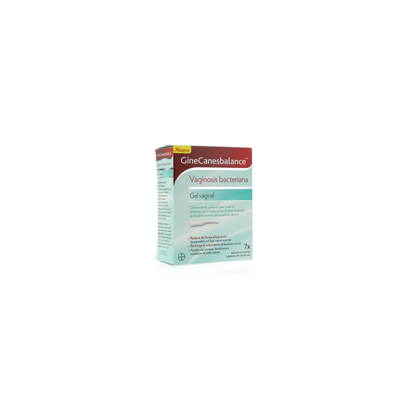 GINECANESBALANCE GEL VAGINAL 7 TUBOS 5 ML