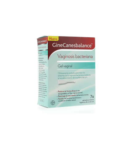 GINECANESBALANCE GEL VAGINAL 7 TUBOS 5 ML