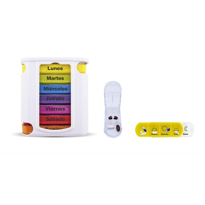 ACOFAR PASTILLERO SEMANAL CON CORTADOR