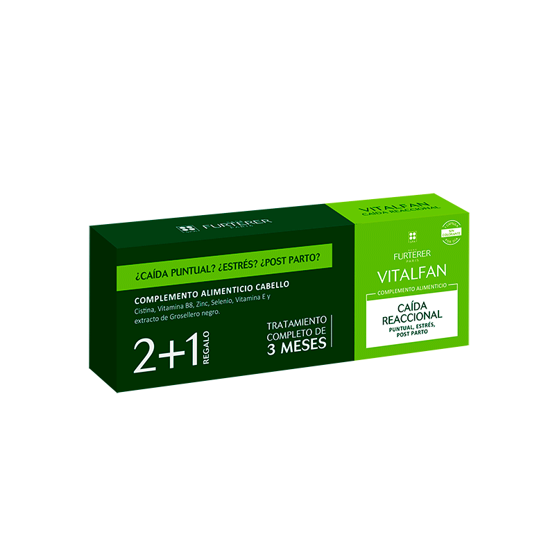 RENE FURTERER VITALFAN REACCIONAL 18 TRIPLO CAPS