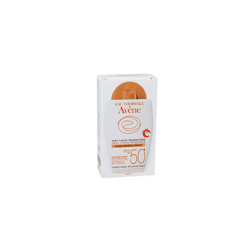 AVENE SOLAR SPF 50 FLUIDO MINERAL COL 40ML