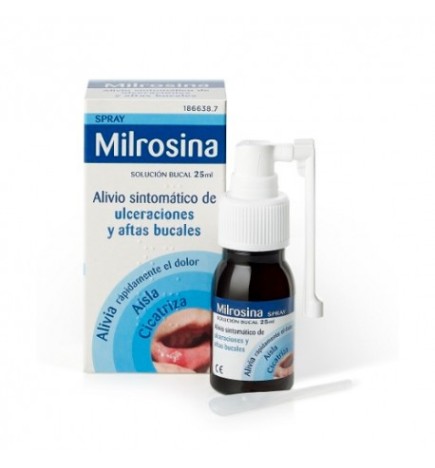 MILROSINA SPRAY SOL BUCAL 25ML
