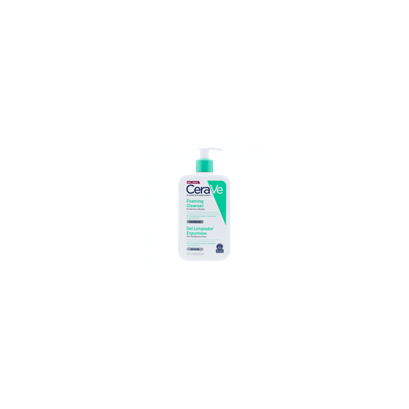 CERAVE GEL LIMPIADOR ESPUMOSO 473ML