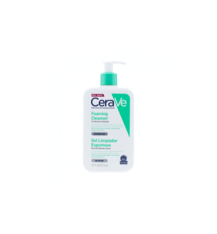 CERAVE GEL LIMPIADOR ESPUMOSO 473ML