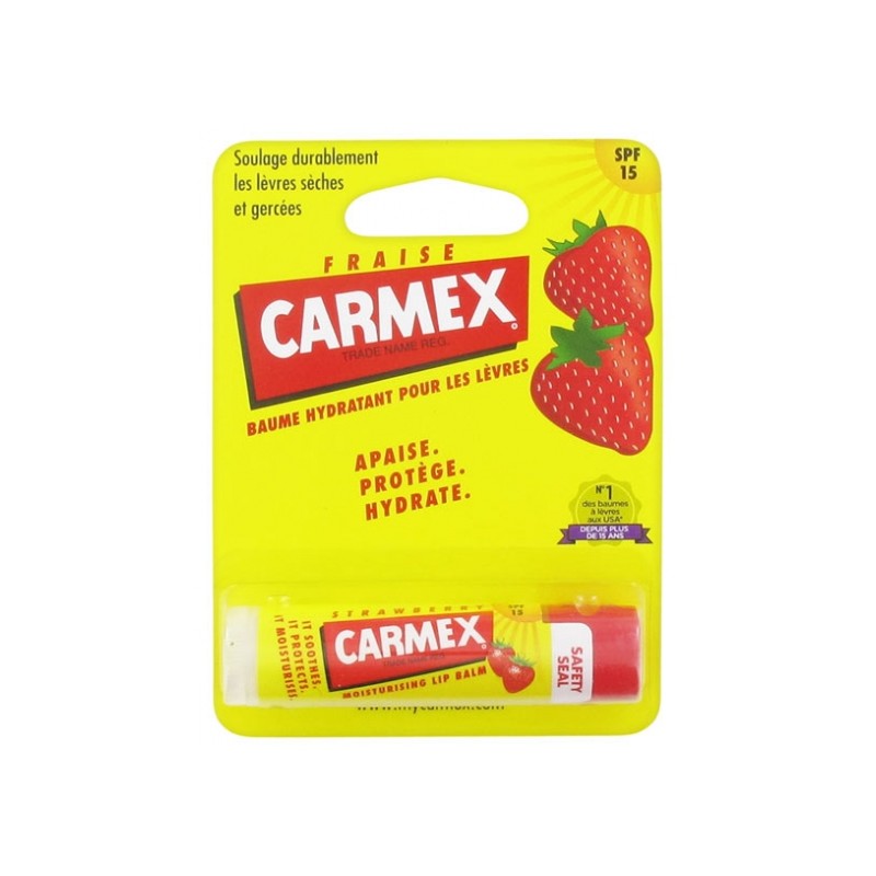 CARMEX STRABERRY BALSAMO LABIAL HIDRATANTE 1 STI