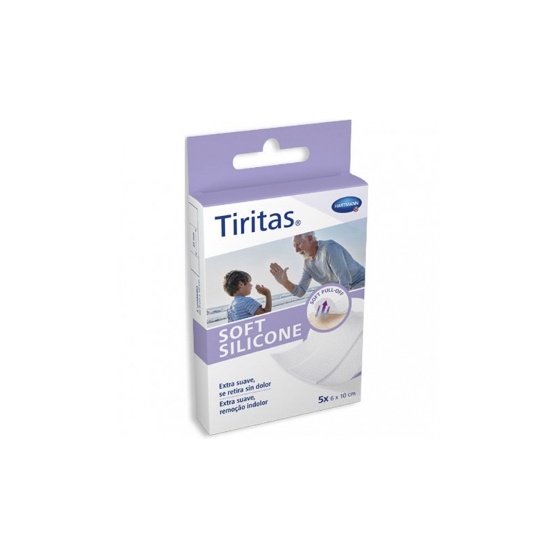 TIRITAS SOFT SILIC 6X10CM P5