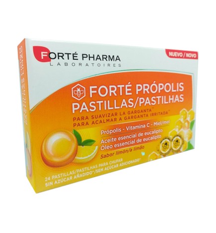 FORTE PROPOLIS 24 PASTILLAS LIMON