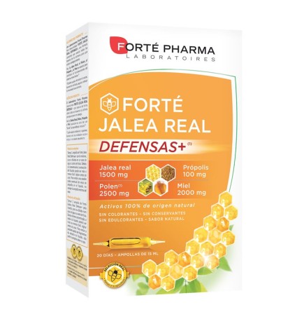 FORTE JALEA REAL DEFENSAS 20 AMPOLLAS 10 ML