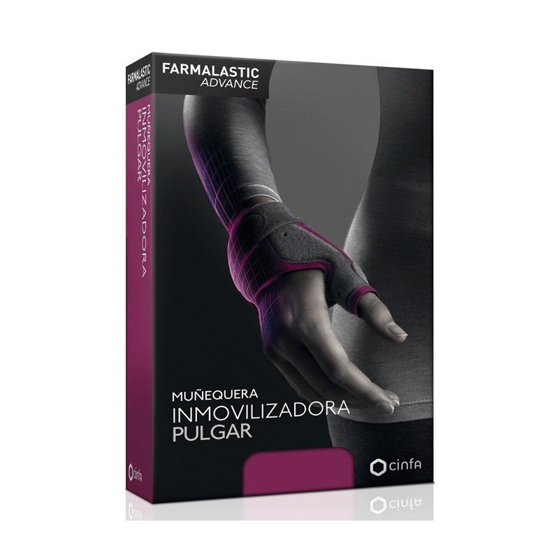 MUÑEQUERA PULGAR FARMALASTIC ADVANCE TECH 1 UNID