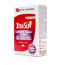 FORTE PHARMA XTRASLIM CAPTADOR 3 EN 1 60 CA