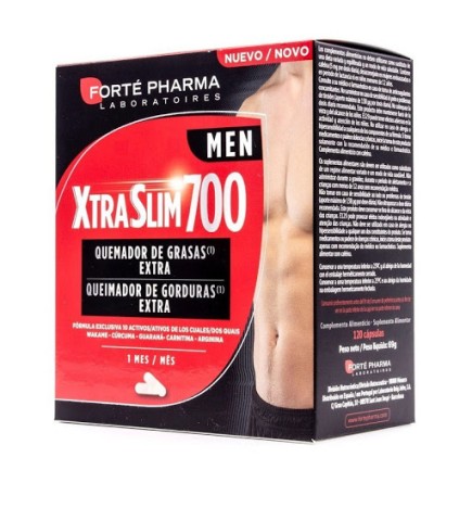 FORTE PHARMA XTRASLIM 700 MEN 120 CAPSULAS